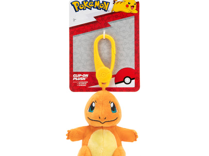 POKEMON W8 Clip-on pehme mänguasi, 8 cm