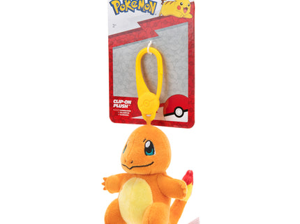 POKEMON W8 Clip-on pehme mänguasi, 8 cm