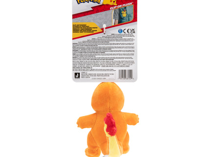 POKEMON W8 Clip-on pehme mänguasi, 8 cm