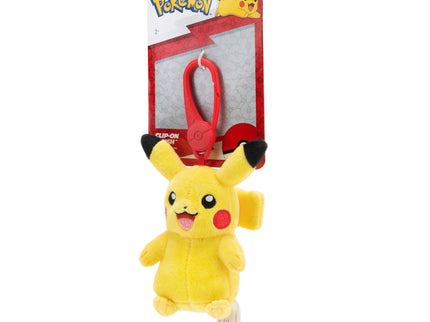 POKEMON W8 Clip-on pehme mänguasi, 8 cm