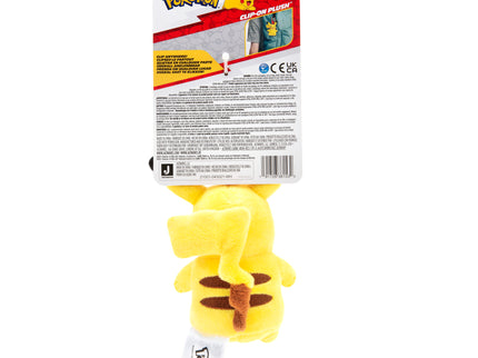 POKEMON W8 Clip-on pehme mänguasi, 8 cm