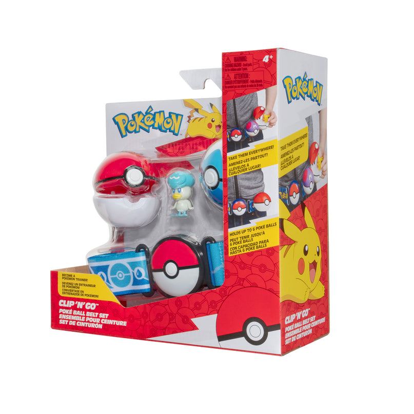 POKEMON W16 Clip ´n´ Go Vöökomplekt figuuriga