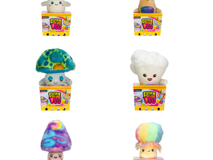 LIVING ON THE VEG S1 pehme mänguasi Funguys, 15 cm