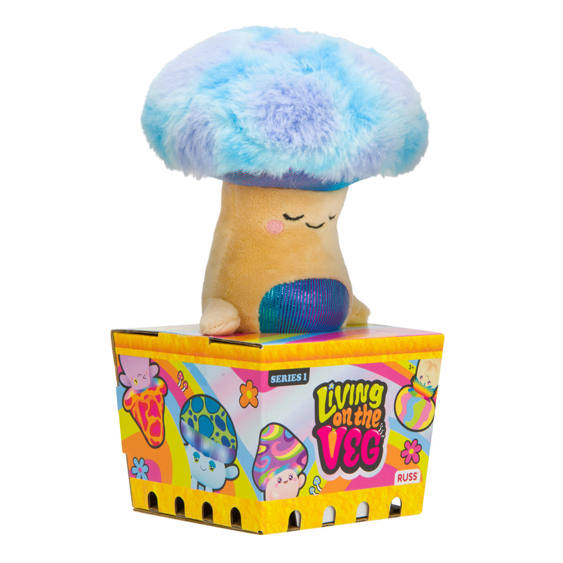 LIVING ON THE VEG S1 pehme mänguasi Funguys, 15 cm