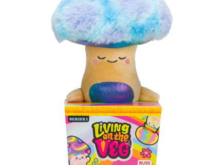 LIVING ON THE VEG S1 pehme mänguasi Funguys, 15 cm