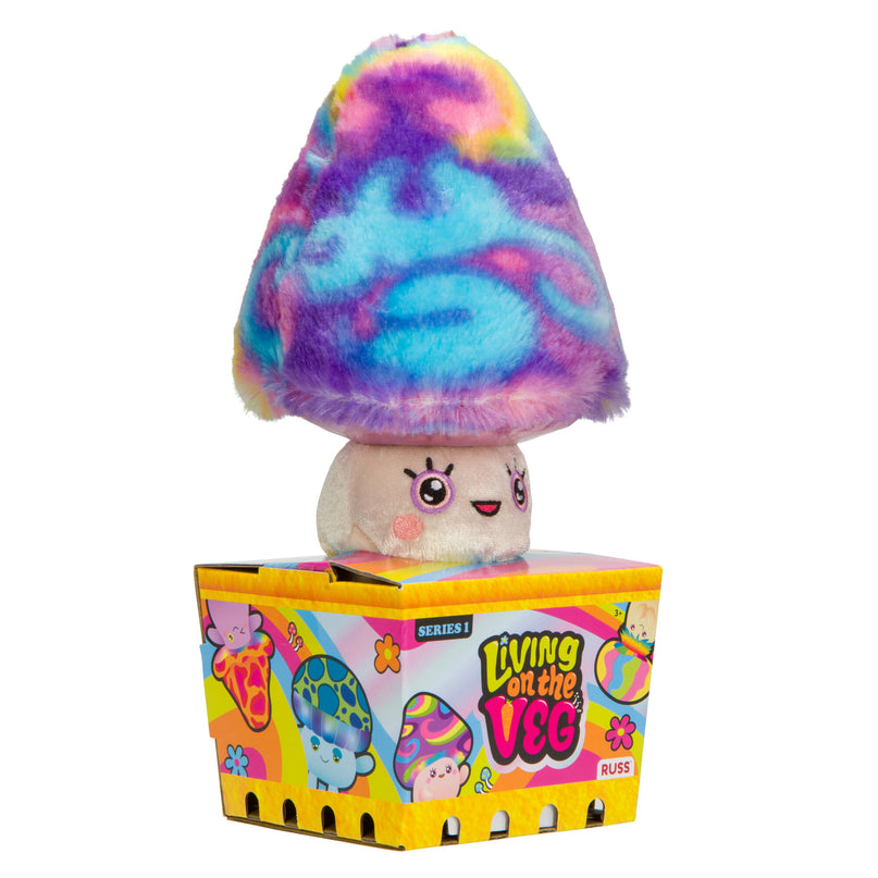 LIVING ON THE VEG S1 pehme mänguasi Funguys, 15 cm