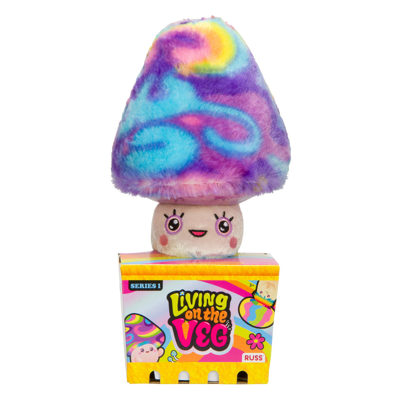 LIVING ON THE VEG S1 pehme mänguasi Funguys, 15 cm