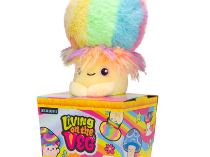 LIVING ON THE VEG S1 pehme mänguasi Funguys, 15 cm