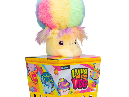 LIVING ON THE VEG S1 pehme mänguasi Funguys, 15 cm