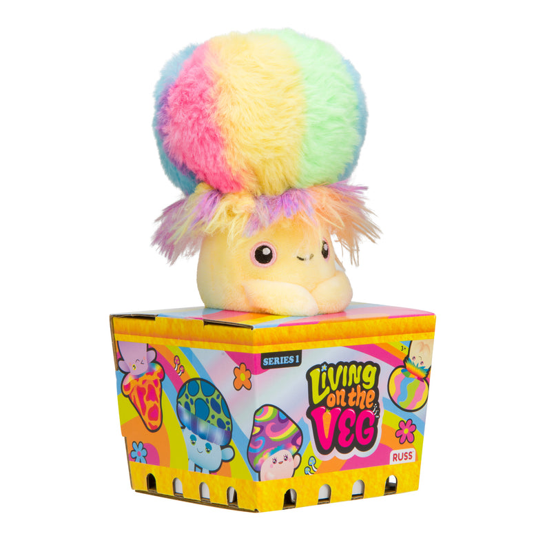 LIVING ON THE VEG S1 pehme mänguasi Funguys, 15 cm
