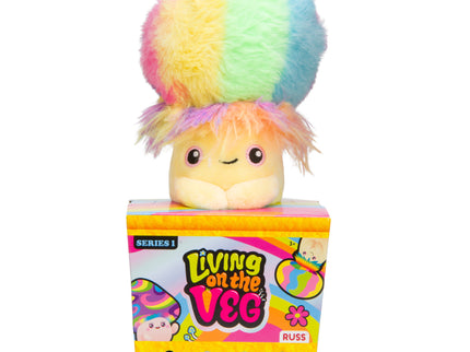 LIVING ON THE VEG S1 pehme mänguasi Funguys, 15 cm