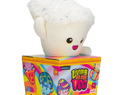 LIVING ON THE VEG S1 pehme mänguasi Funguys, 15 cm