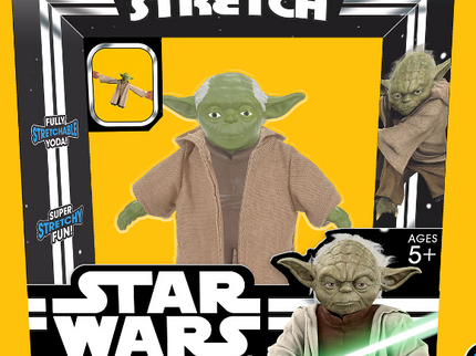 STRETCH Star Wars figuur - Yoda 10 cm