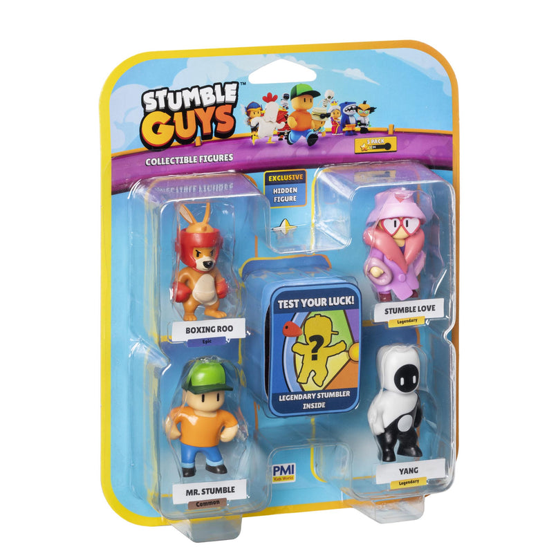 STUMBLE GUYS figuuride 5-pakk, 6 cm