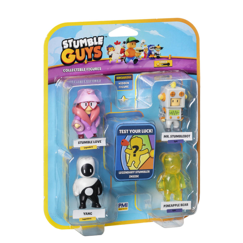 STUMBLE GUYS figuuride 5-pakk, 6 cm