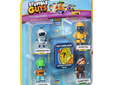 STUMBLE GUYS figuuride 5-pakk, 6 cm