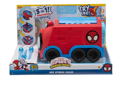 SPIDEY AND HIS AMAZING FRIENDS sõiduk Web Spinning Hauler