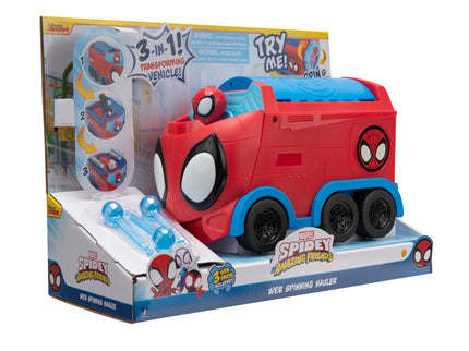 SPIDEY AND HIS AMAZING FRIENDS sõiduk Web Spinning Hauler