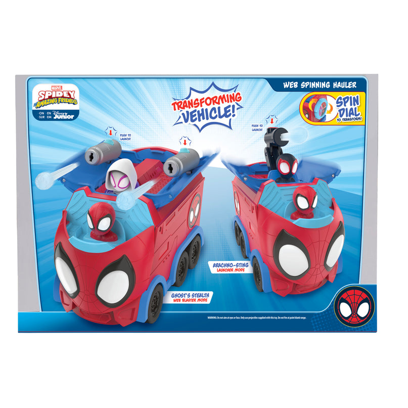 SPIDEY AND HIS AMAZING FRIENDS sõiduk Web Spinning Hauler