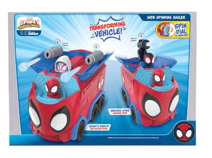 SPIDEY AND HIS AMAZING FRIENDS sõiduk Web Spinning Hauler