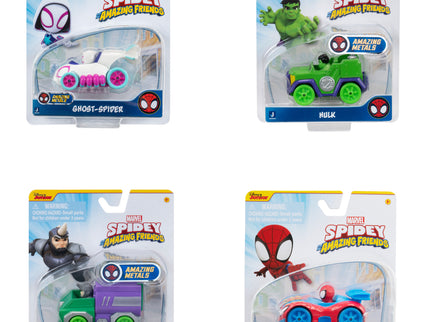 SPIDEY JA TEMA VAHETUSLIKUD SÕBRAD metallist sõiduk, 7,5 cm