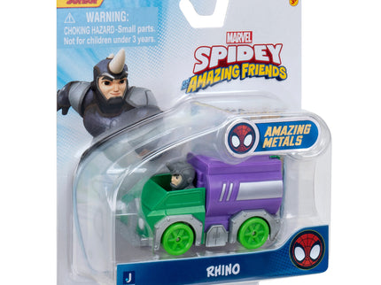 SPIDEY JA TEMA VAHETUSLIKUD SÕBRAD metallist sõiduk, 7,5 cm