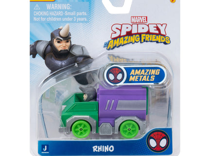 SPIDEY JA TEMA VAHETUSLIKUD SÕBRAD metallist sõiduk, 7,5 cm