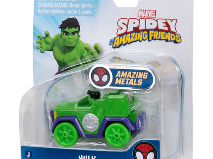 SPIDEY JA TEMA VAHETUSLIKUD SÕBRAD metallist sõiduk, 7,5 cm