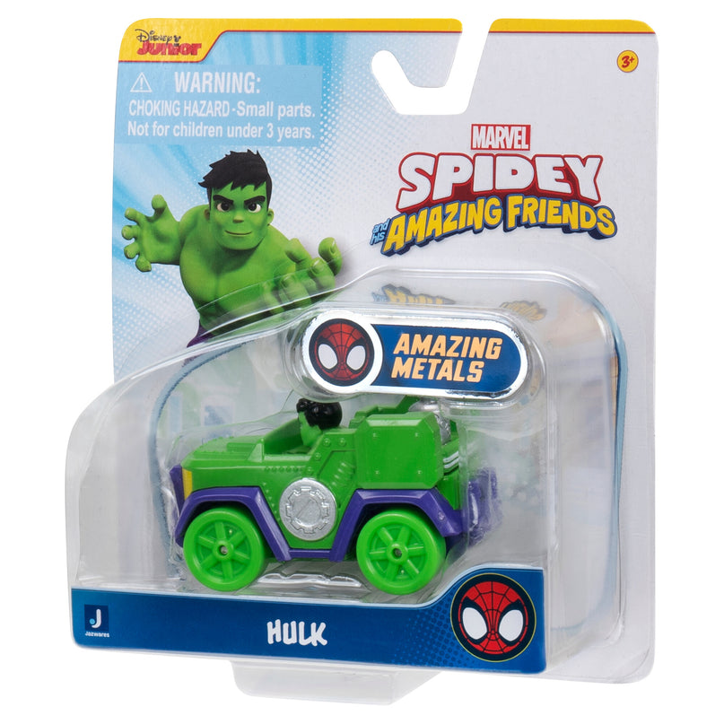 SPIDEY JA TEMA VAHETUSLIKUD SÕBRAD metallist sõiduk, 7,5 cm