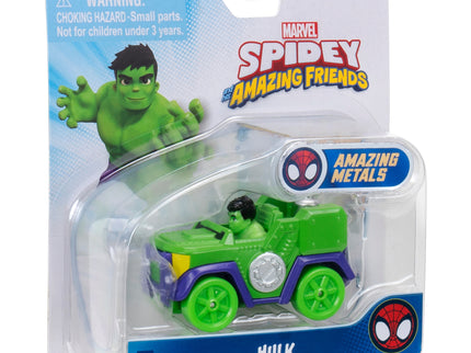 SPIDEY JA TEMA VAHETUSLIKUD SÕBRAD metallist sõiduk, 7,5 cm