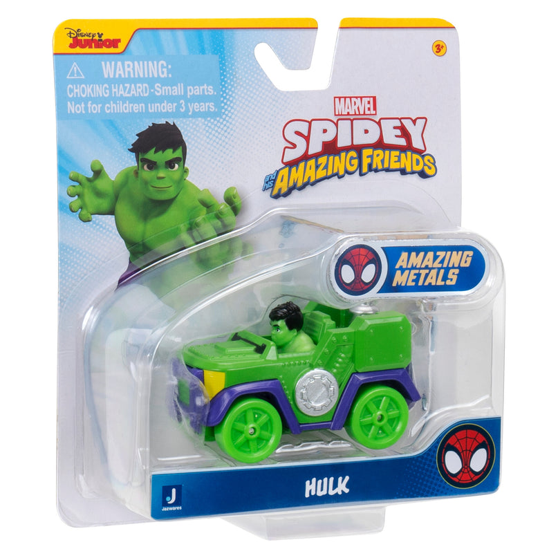 SPIDEY JA TEMA VAHETUSLIKUD SÕBRAD metallist sõiduk, 7,5 cm