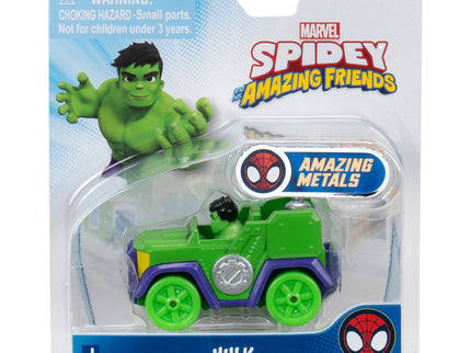 SPIDEY JA TEMA VAHETUSLIKUD SÕBRAD metallist sõiduk, 7,5 cm