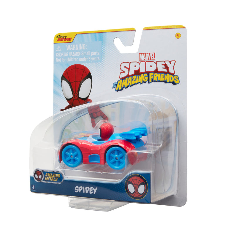SPIDEY JA TEMA VAHETUSLIKUD SÕBRAD metallist sõiduk, 7,5 cm