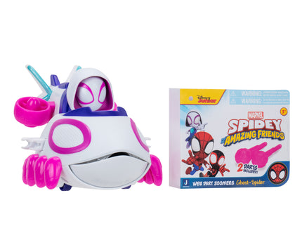 SPIDEY JA TEMA HÄMISTAVAD SÕBRAD väike sõiduk Web Dart Zoomers