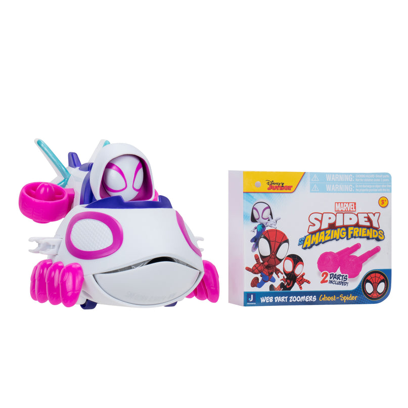 SPIDEY JA TEMA HÄMISTAVAD SÕBRAD väike sõiduk Web Dart Zoomers