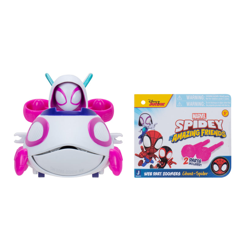 SPIDEY JA TEMA HÄMISTAVAD SÕBRAD väike sõiduk Web Dart Zoomers