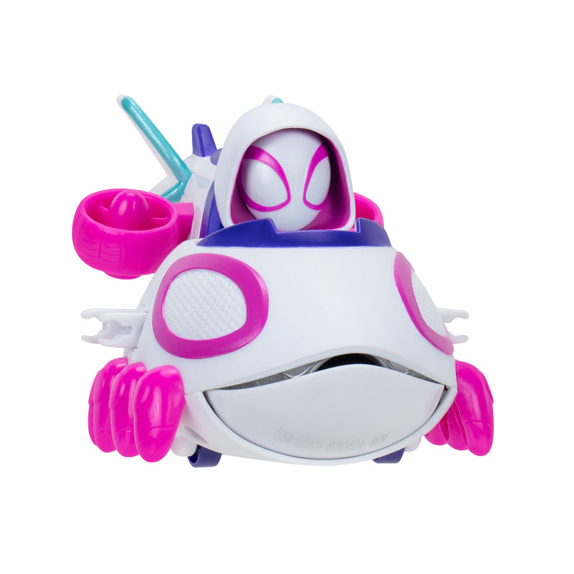 SPIDEY JA TEMA HÄMISTAVAD SÕBRAD väike sõiduk Web Dart Zoomers