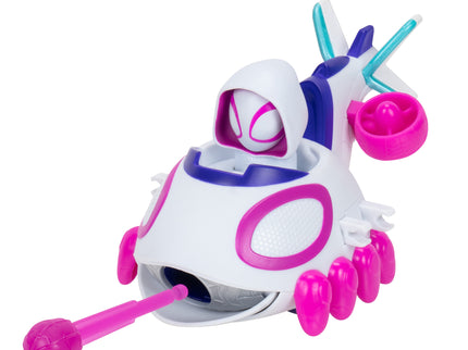 SPIDEY JA TEMA HÄMISTAVAD SÕBRAD väike sõiduk Web Dart Zoomers