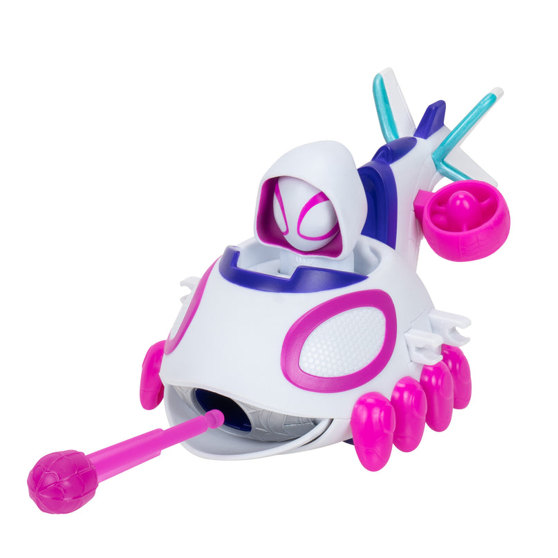 SPIDEY JA TEMA HÄMISTAVAD SÕBRAD väike sõiduk Web Dart Zoomers