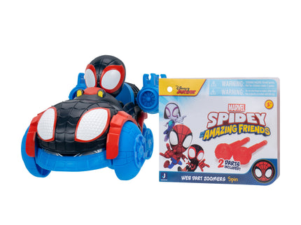 SPIDEY JA TEMA HÄMISTAVAD SÕBRAD väike sõiduk Web Dart Zoomers