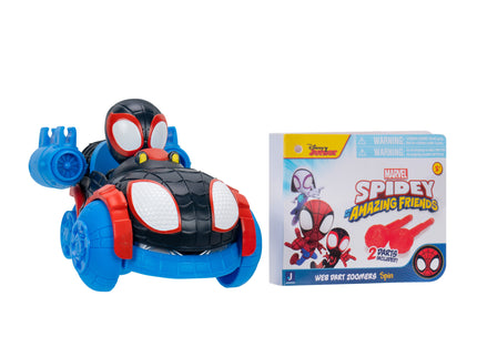 SPIDEY JA TEMA HÄMISTAVAD SÕBRAD väike sõiduk Web Dart Zoomers