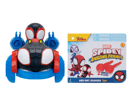 SPIDEY JA TEMA HÄMISTAVAD SÕBRAD väike sõiduk Web Dart Zoomers
