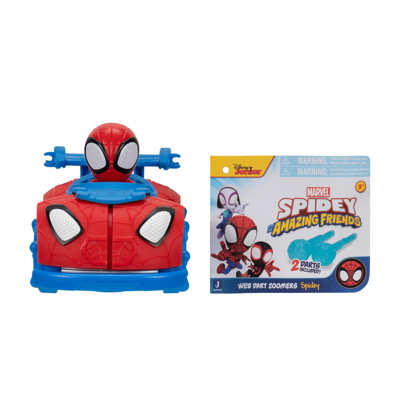 SPIDEY JA TEMA HÄMISTAVAD SÕBRAD väike sõiduk Web Dart Zoomers