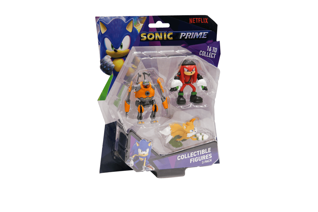 SONIC S1 figuuride 3-pakk 6,5 cm