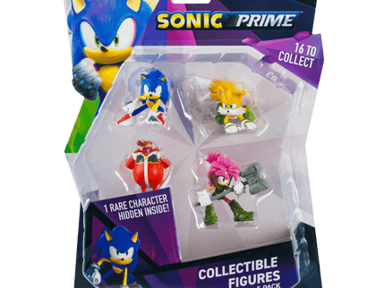 SONIC S1 figuuride 5-pakk 6,5 cm