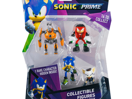 SONIC S1 figuuride 5-pakk 6,5 cm