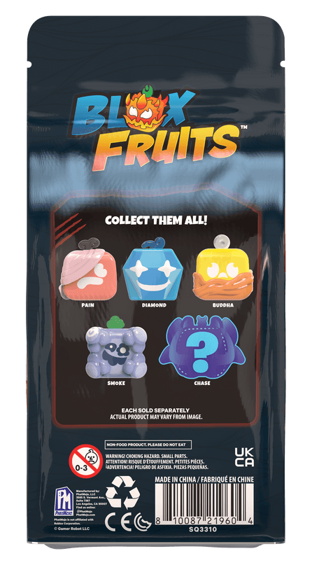 BLOX FRUITS Squishy figuuri pimepakend