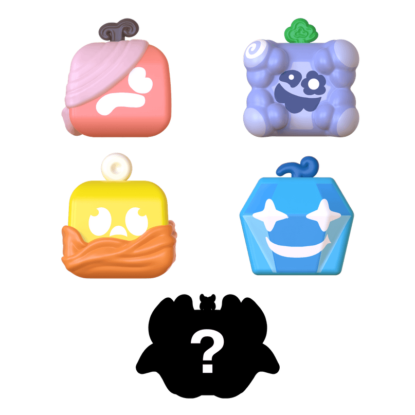 BLOX FRUITS Squishy figuuri pimepakend