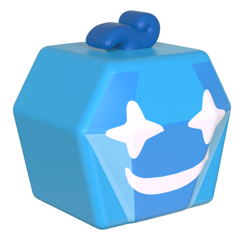 BLOX FRUITS Squishy figuuri pimepakend