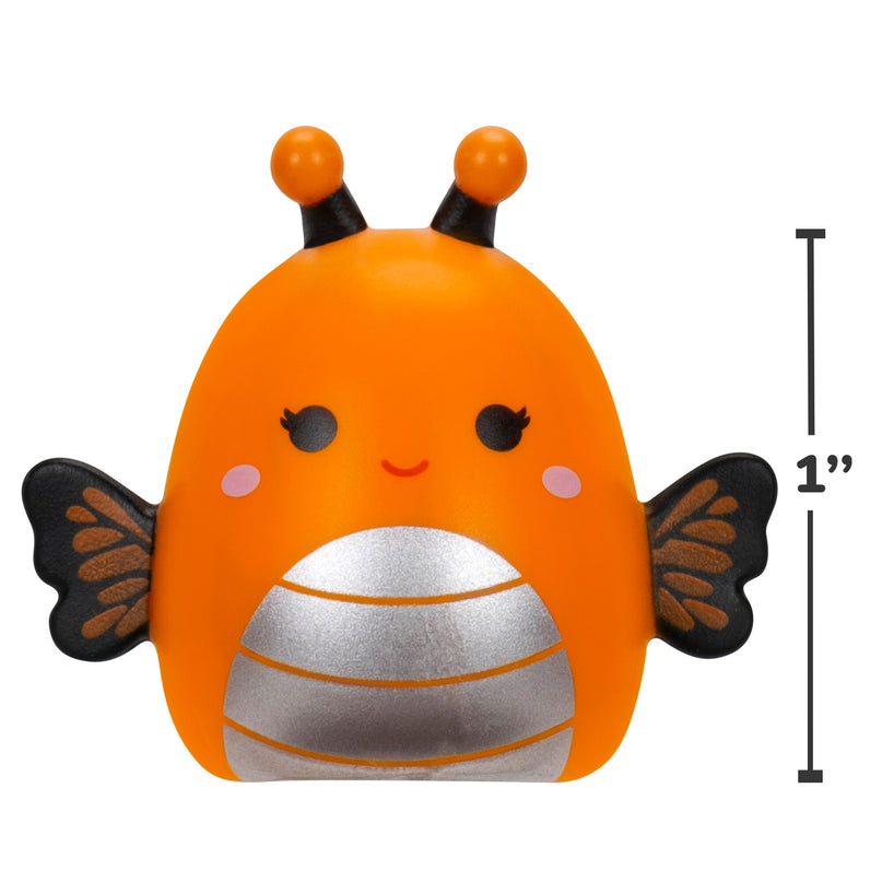 SQUISHMALLOWS SQUISH-A-LONGS minifiguuride komplekt, 8 tk, 2,5 cm
